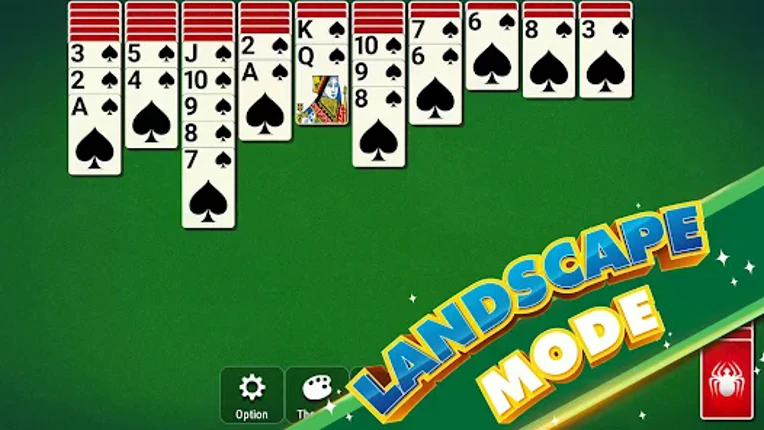 Spider Solitaire screenshot