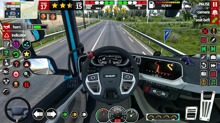 Euro Truck Game Transport Game screenshot