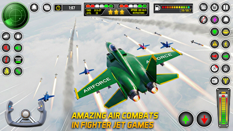 Fighter Jet Game 2025 screenshot