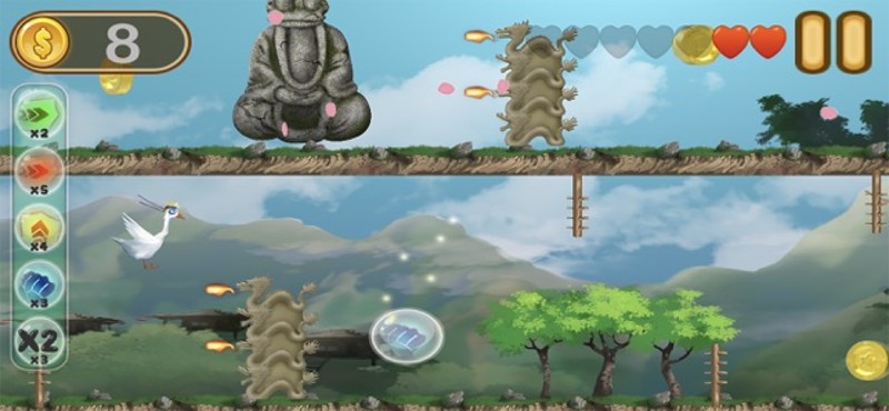 Goose Runner Hard Platformer screenshot