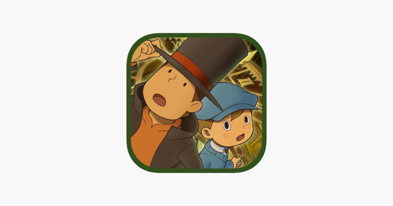 Layton: Unwound Future in HD Game Cover