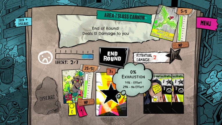 Lucky Punk: a push your luck Deckbuilder Image