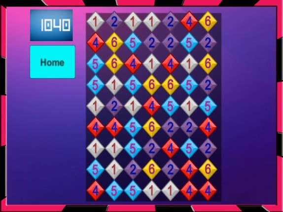 Match the Numbers– 1234 Connector game 2017 Image