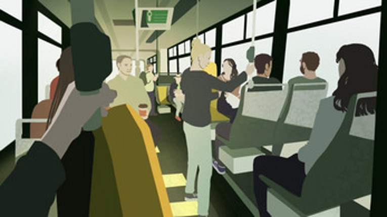 Ostrich in a Rush Image