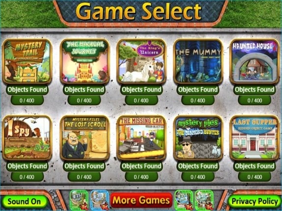 Pack 50 -10 in 1 Hidden Object screenshot