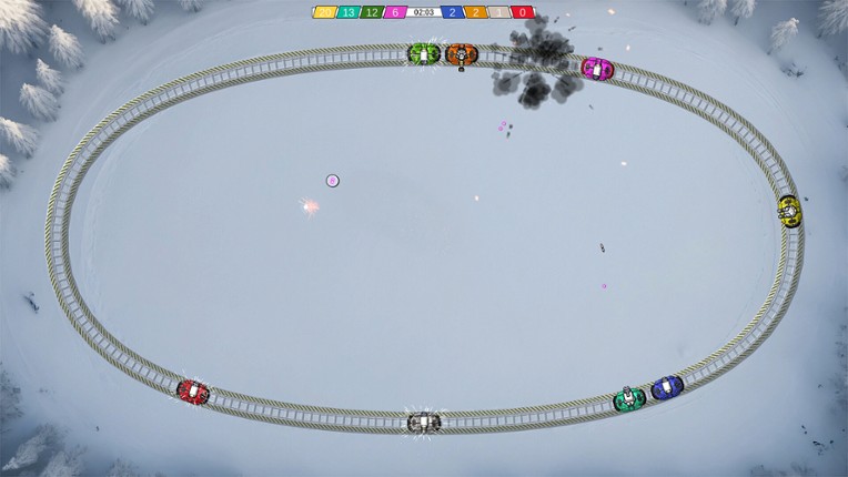Rail Fights screenshot