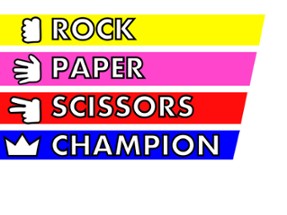 Rock Paper Scissors Champion Image