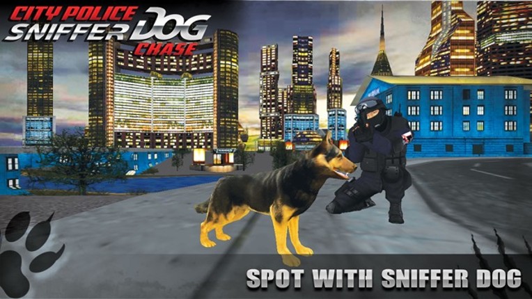 Security Police Dog Sniffer Simulator : Help forces secure the city from criminals screenshot