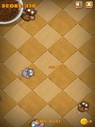 Tap The Rat - Cat Quick Tap Mouse Smasher FREE screenshot