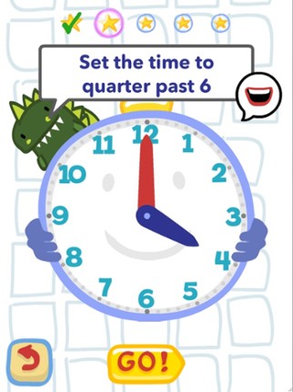 Tell the Time with Bubbimals screenshot