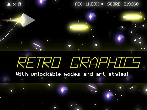 TURBOSPACE DEFENDER! Helicopter game in space! screenshot