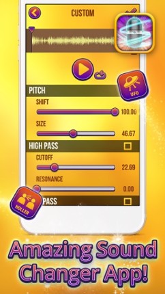 Voice Changer & Recorder – Sound Edit.or and Modifier with Funny Helium Effect.s screenshot