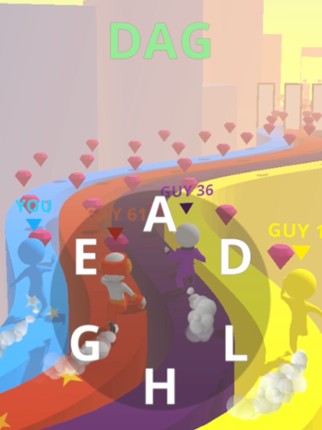 Word Run 3D! screenshot