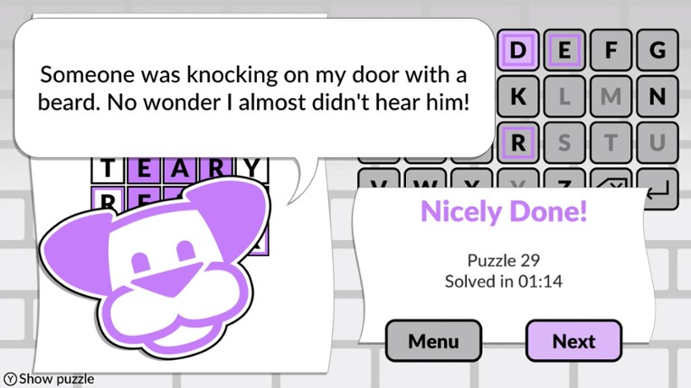 Wordbreaker by POWGI screenshot