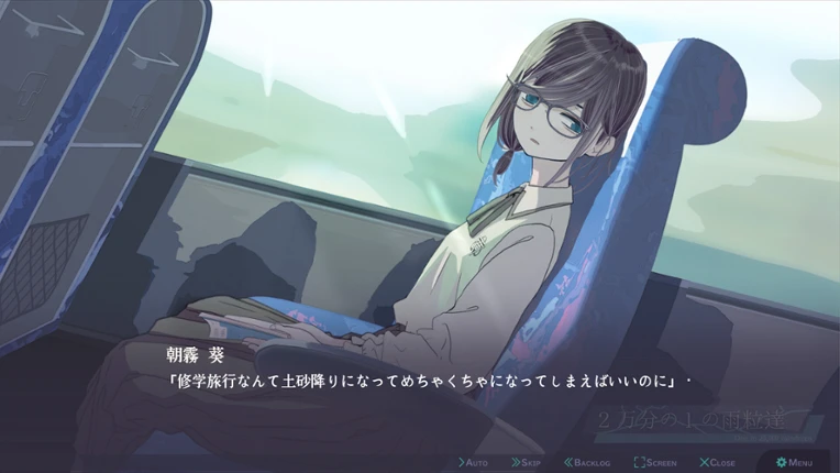 二万分の一の雨粒達 - One in 20,000 raindrops screenshot
