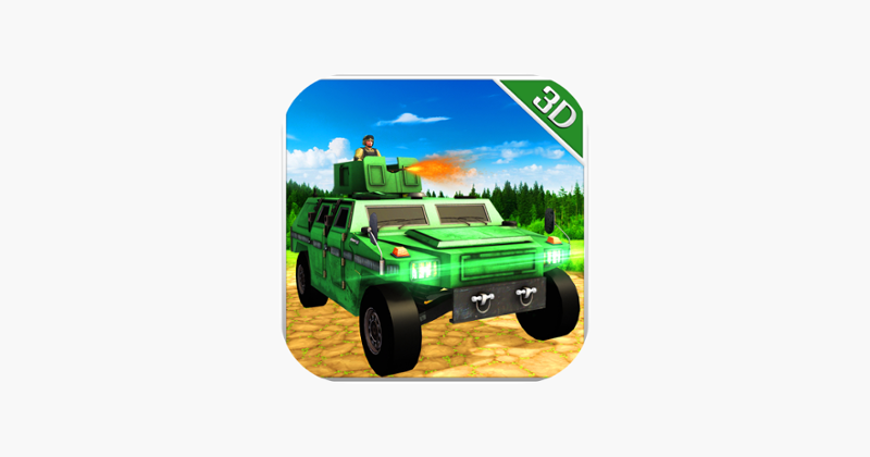 Army War jeep simulator &amp; Shooting Battle Sim Game Cover