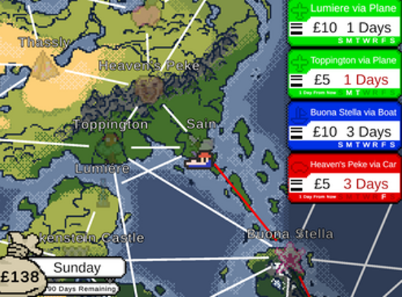 Around the World in 96 Days screenshot