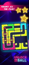 Classic Neon Slide Puzzle Game Image