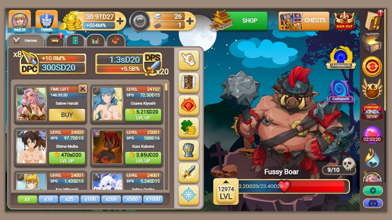 Fap Titans screenshot