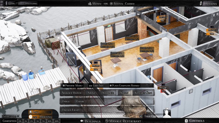 FROSTHAVEN - Fishing & Restaurant Simulator screenshot