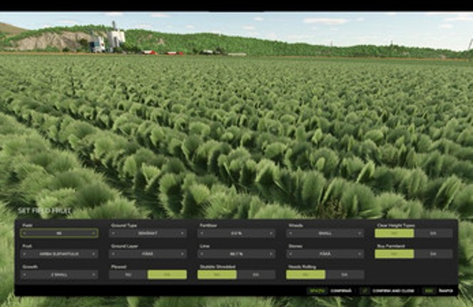 FS25 Miscanthus - PREFAB screenshot