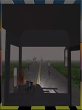 Full Throttle Truck driving on zombie highway Image