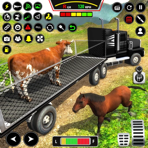 Games like Farm Animal Truck Driver Game