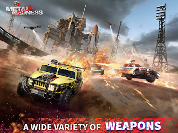 METAL MADNESS PvP: Car Shooter screenshot