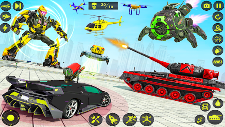 Army Tank Robot Car Games: screenshot