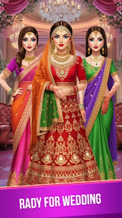 Bride Wedding DressUp & Makeup Image
