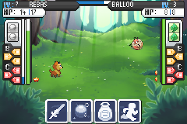 EvoCreo - Pocket Monster Game screenshot