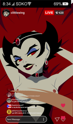 Cecilia Littlewing Paizuri Phone Game Image