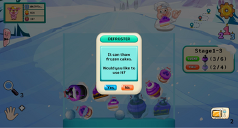 Merge Cakes : Falling Sweets Image