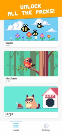 Pixsaw: Pixel Jigsaw Puzzle screenshot