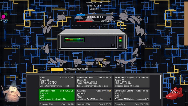 RAM Clicker screenshot