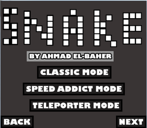Snake screenshot