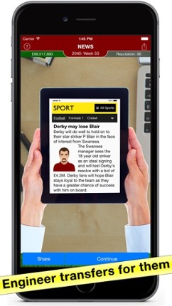 Soccer Agent: Football Game screenshot