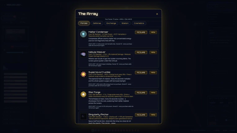 Stellar Nursery screenshot