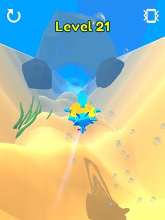 Submarine Dive 3D screenshot