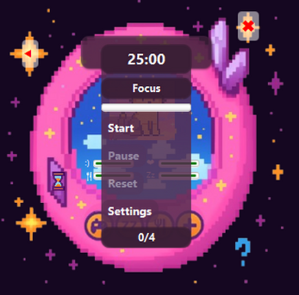 Tamagotchi + Pomodoro для Windows Image