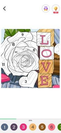 Tap Color Pro: Color By Number screenshot