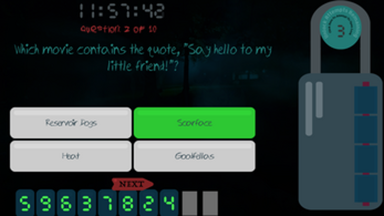1Room, 10Q, 4Digits screenshot