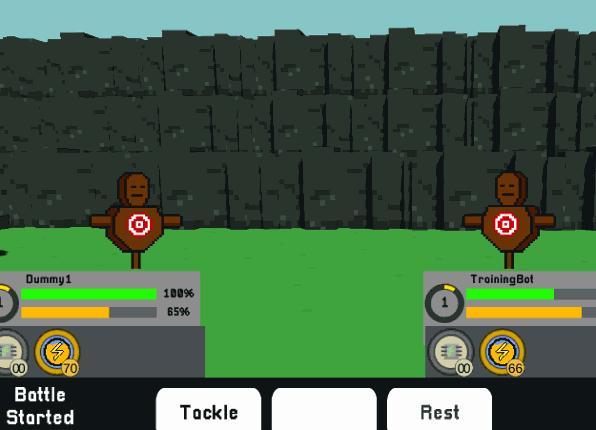 1v1 Monster Combat Prototype screenshot