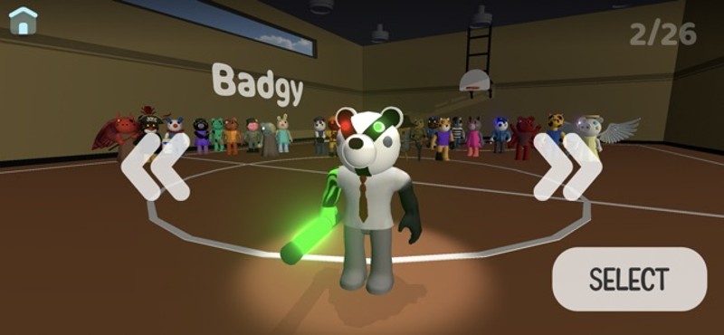 Balddy Piggy Monster School screenshot