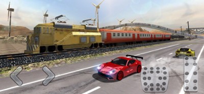 Car Racing Vs Train Racing Image