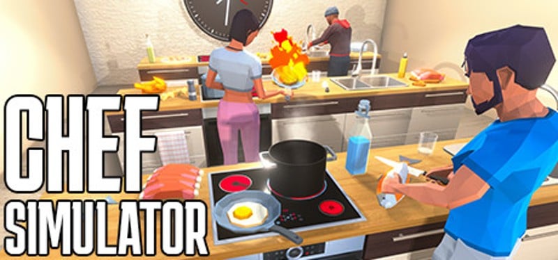 Chef Simulator Game Cover