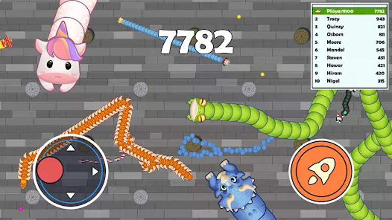 Sneak Snake-Slither Worm Game screenshot