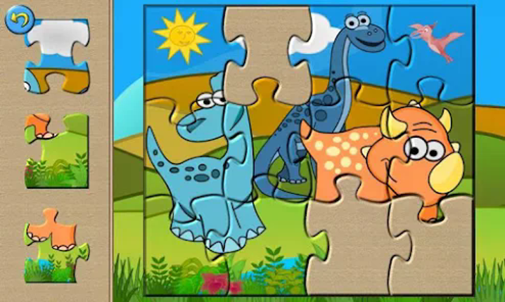 Dino Puzzle Kids Dinosaur Game screenshot