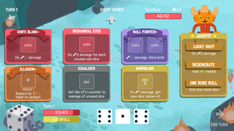 Megaquest (Dicey Dungeons) screenshot