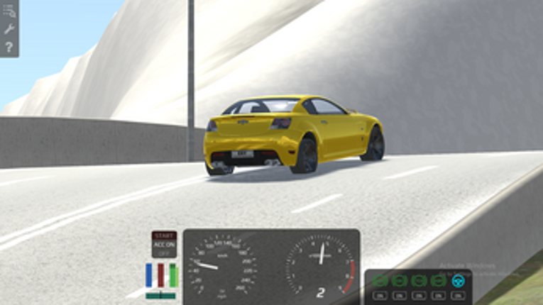 Mountain Road Rage Image
